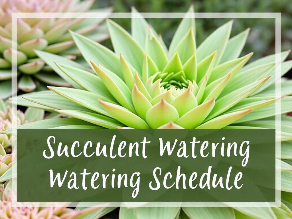 Watering Schedule for Succulents: By Season Watering Schedule for Succulents: By Season